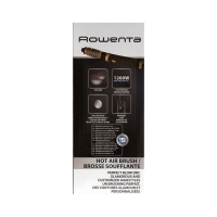 Фен-щетка Rowenta Magic Nature CF7826F0, 1200Вт, 2 скорости, 2 режима, чёрно-золотистый Фен-щетка Rowenta Magic Nature CF7826F0, 1200Вт, 2 скорости, 2 режима, чёрно-золотистый