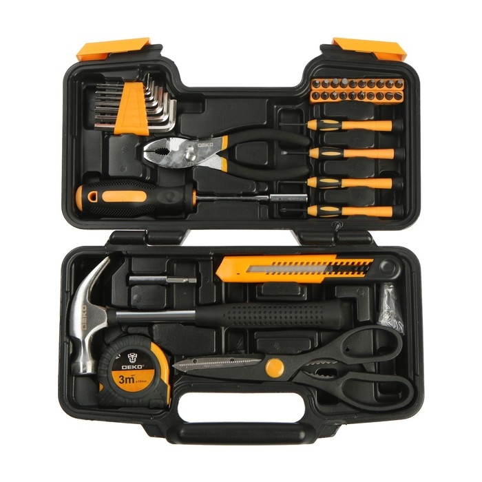 Набор инструмента универсальный для дома в чемодане DEKO DKMT41, 41 предмет Набор инструмента универсальный для дома в чемодане DEKO DKMT41, 41 предмет