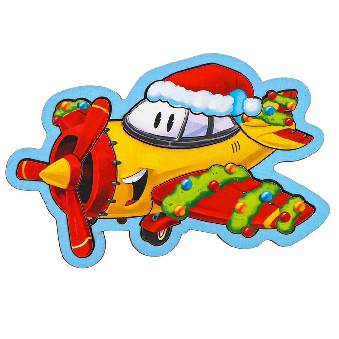 Головоломка деревянная на новый год «Новый год! Самолёт с подарками» Головоломка деревянная на новый год «Новый год! Самолёт с подарками»