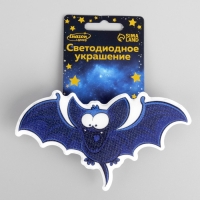 Светодиодная игрушка «Летучая мышь» 12.5 × 7 см, батарейки AG13х3 (в комплекте), свечение мульти Светодиодная игрушка «Летучая мышь» 12.5 × 7 см, батарейки AG13х3 (в комплекте), свечение мульти