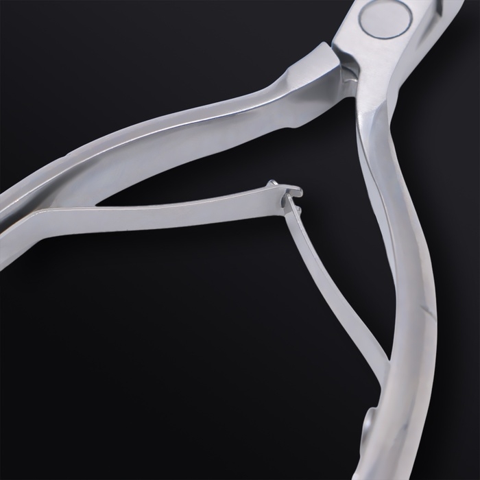 Кусачки маникюрные для кутикулы «Premium», двойная пружина, 11,5 см, длина лезвия - 8 мм, цвет серебристый Кусачки маникюрные для кутикулы «Premium», двойная пружина, 11,5 см, длина лезвия - 8 мм, цвет серебристый