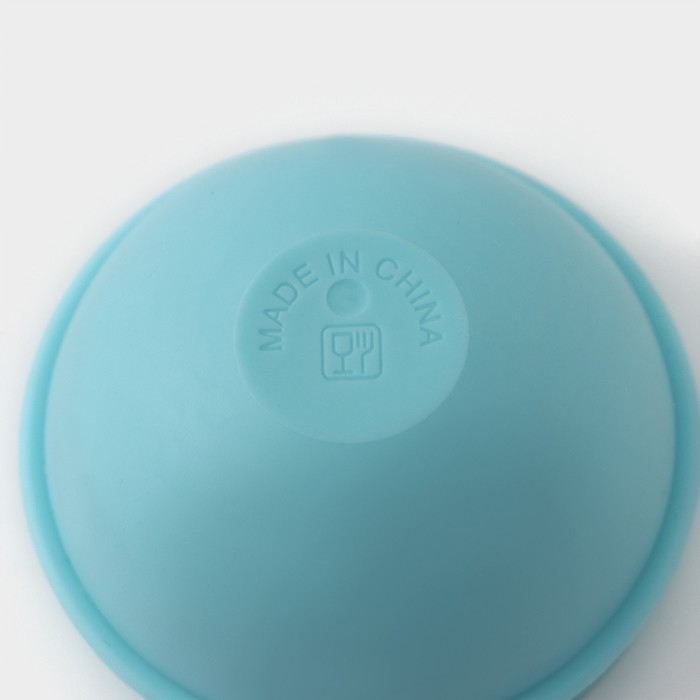 Форма для льда &laquo;Шар&raquo;, d=7 см, цвет бирюзовый