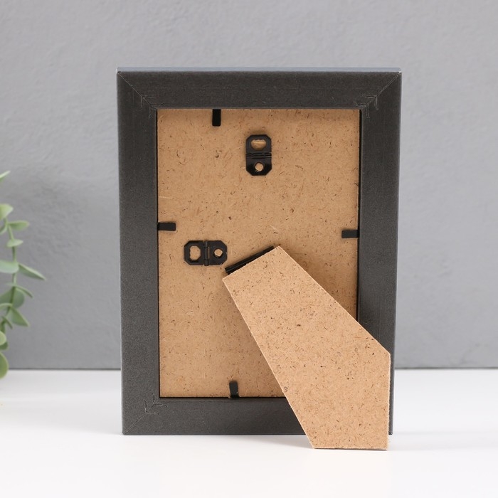 Фоторамка пластик Gallery 10х15 см, 642445 серый (пластиковый экран) Фоторамка пластик Gallery 10х15 см, 642445 серый (пластиковый экран)