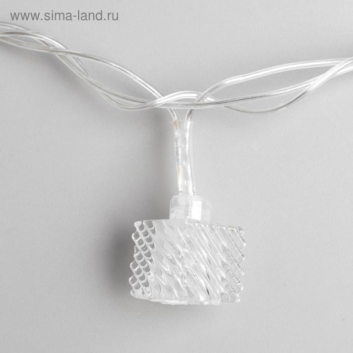 Гирлянда «Нить» 5 м с насадками «Кубики тающие», IP20, прозрачная нить, 20 LED, свечение мульти (RG/RB), мигание, 220 В Гирлянда «Нить» 5 м с насадками «Кубики тающие», IP20, прозрачная нить, 20 LED, свечение мульти (RG/RB), мигание, 220 В