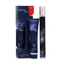 Парфюмерный набор мужской Bravo Hero: Туалетная вода, 35мл + Гель для душа, 35мл Парфюмерный набор мужской Bravo Hero: Туалетная вода, 35мл + Гель для душа, 35мл