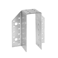 Опора бруса, раскрытая, 140х76х50х2 мм, ГОЦ в упаковке 16 шт. Опора бруса, раскрытая, 140х76х50х2 мм, ГОЦ в упаковке 16 шт.