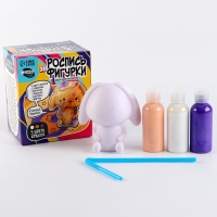 Набор для творчества. Рисование акрилом на пластиковой фигурке «Зайчонок» Набор для творчества. Рисование акрилом на пластиковой фигурке «Зайчонок»