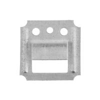 Кляймер ЛОМ, №5, без покрытия, с гвоздями, 100 шт