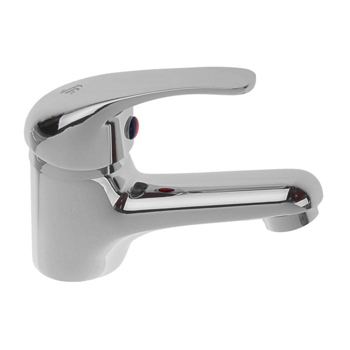 Смеситель для раковины Смеситель для раковины "Центр Сантехники" 44435, однорычажный, короткий излив, латунь