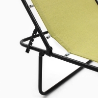 Раскладушка взрослая "Лаура" 192 х 72,5 х 27 см, нагрузка до 80 кг, микс Раскладушка взрослая "Лаура" 192 х 72,5 х 27 см, нагрузка до 80 кг, микс