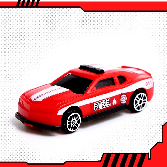 Набор машин &laquo;Пожарная служба&raquo;, 5 штук