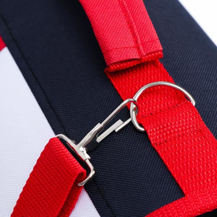 Сумка-переноска для животных, каркасная, 40 х 25 х 27 см, синий-красный Сумка-переноска для животных, каркасная, 40 х 25 х 27 см, синий-красный