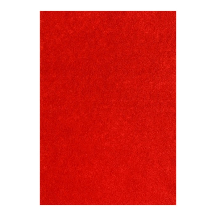 Фетр цветной набор, толщина-2 мм, формат А4, мягкий, 8 листов, 8 цветов, TOP