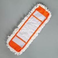 Насадка для плоской швабры Доляна, микрофибра, 40×12 см, цвет МИКС Насадка для плоской швабры Доляна, микрофибра, 40×12 см, цвет МИКС