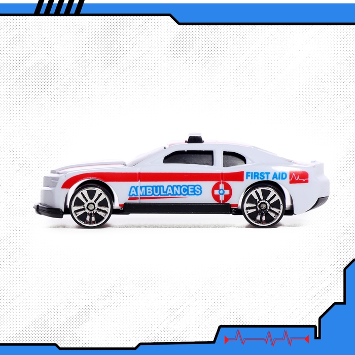 Набор машин &laquo;Скорая помощь&raquo;, 5 штук