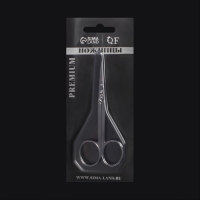 Ножницы маникюрные «Premium», загнутые, узкие, 10,5 см, на блистере, цвет серебристый Ножницы маникюрные «Premium», загнутые, узкие, 10,5 см, на блистере, цвет серебристый