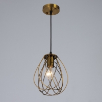 Светильник BayerLux "Бигли" Е27 40Вт золото 18х18х20-120см Светильник BayerLux "Бигли" Е27 40Вт золото 18х18х20-120см