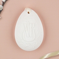 Гипсовое аромасаше &laquo;ХВ&raquo;, аромат ваниль, 1.5 х 4.9 х 7 см.