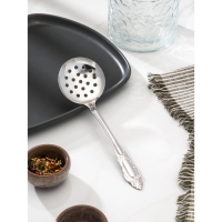 Шумовка из нержавеющей стали &laquo;Королевство&raquo;, h=22 см, цвет серебряный