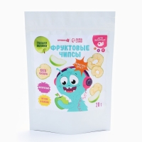 Фруктовые чипсы Крошка Я, без сахара , зеленое яблоко, 20гр Фруктовые чипсы Крошка Я, без сахара , зеленое яблоко, 20гр