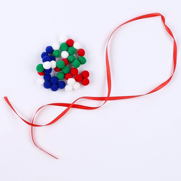 Новый год! Набор для творчества «Ёлочная игрушка. Шар 1 шт.» картон Новый год! Набор для творчества «Ёлочная игрушка. Шар 1 шт.» картон