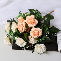 Букет "Роза чайная галант" 6х25 см, микс Букет "Роза чайная галант" 6х25 см, микс