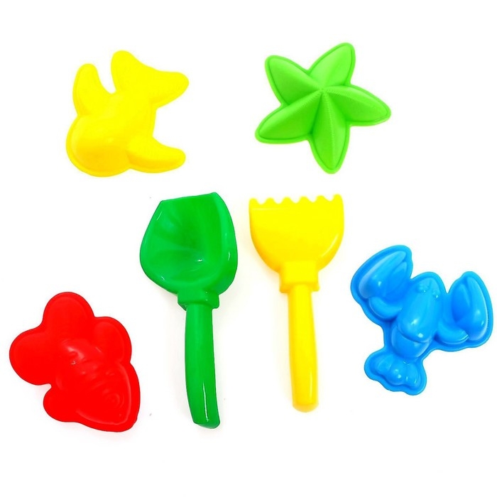 Песочный набор из 8 предметов: сумка-корзина, лейка-мини 0,5 Л, совок L16см. грабли, формочки 4 шт. Песочный набор из 8 предметов: сумка-корзина, лейка-мини 0,5 Л, совок L16см. грабли, формочки 4 шт.