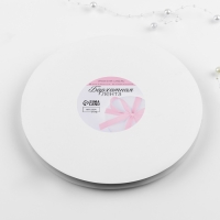 Лента бархатная, 10 мм, 18 ± 1 м, цвет бордовый №43 Лента бархатная, 10 мм, 18 ± 1 м, цвет бордовый №43