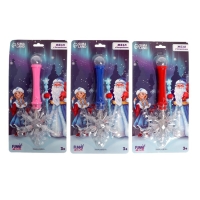 Волшебная палочка световая &laquo;Снежинка 3&raquo;, цвета МИКС, на новый год