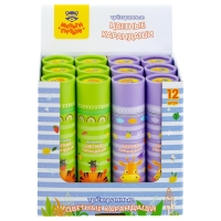 Карандаши 24 цвета Мульти-Пульти "Друзья енота", трёхгранные, заточенные, в тубусе Карандаши 24 цвета Мульти-Пульти "Друзья енота", трёхгранные, заточенные, в тубусе