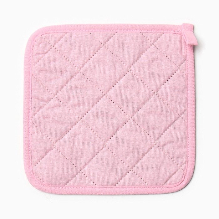 Новый год. Набор кухонный Доляна "Блистай": варежка 20х28 см, прихватка 17х17 см, 35% хл, 65% пэ