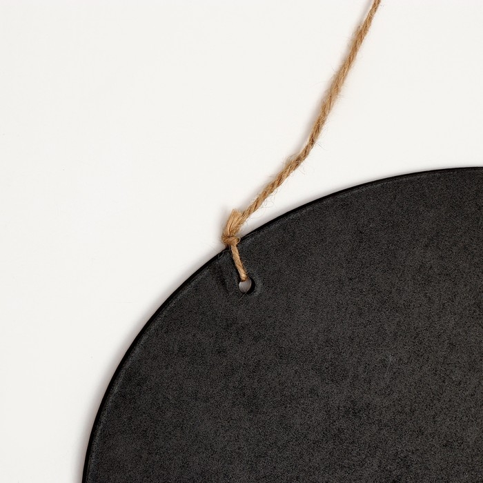 Доска меловая для рисования и записей, 30 &times; 22 &times; 0,3 см, набор мелков и губка