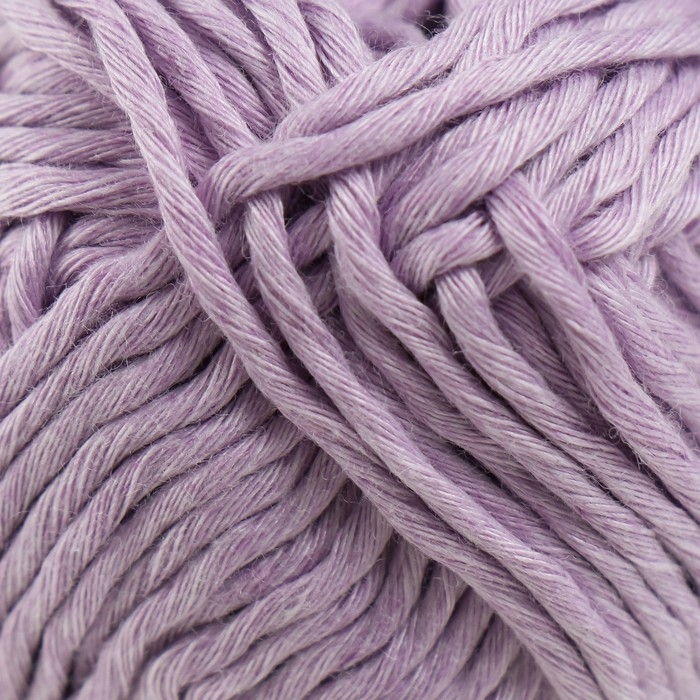 Пряжа светящаяся 100% лавсан Пряжа светящаяся 100% лавсан "Сияй" 50 гр 50 м сиреневая