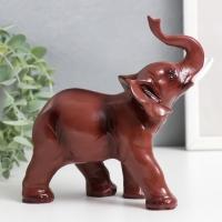 Сувенир "Слон" под красное дерево 13,5х14,5х6 см