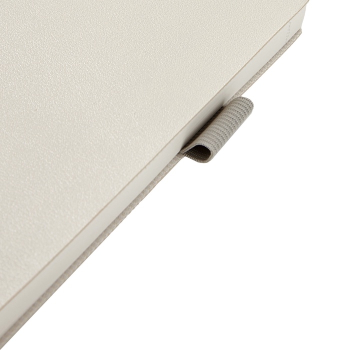 Ежедневник недатированный А5, 128 листов GRAND, интегральная обложка из искусственной кожи, ляссе, кремовый блок 70 г/м2, жемчужный