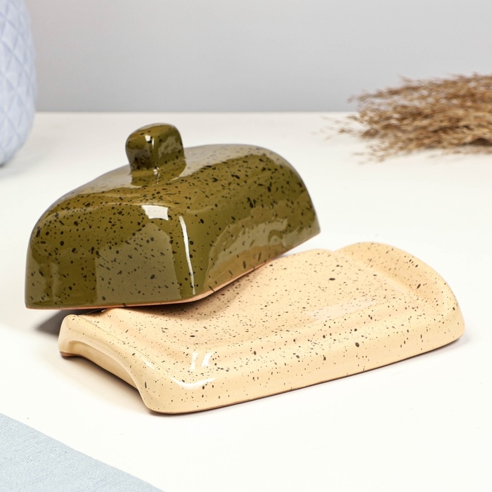 Маслёнка "Русская" 17х10х8см, оазис