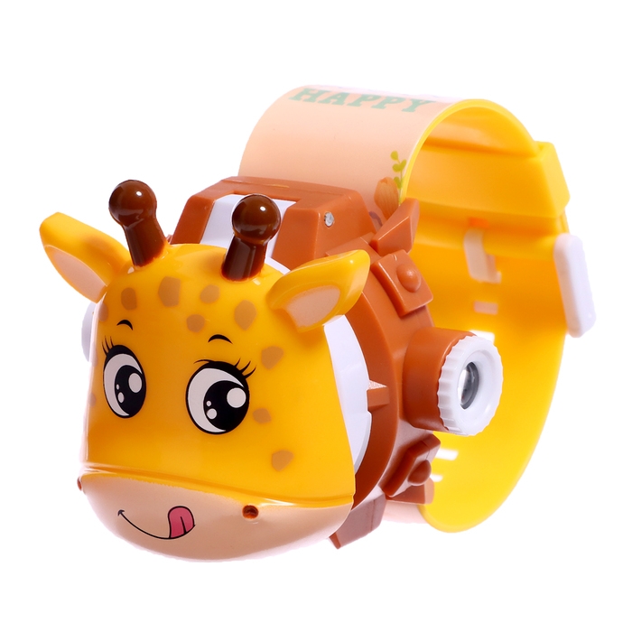 Часы-проектор «Жирафик», свет Часы-проектор «Жирафик», свет