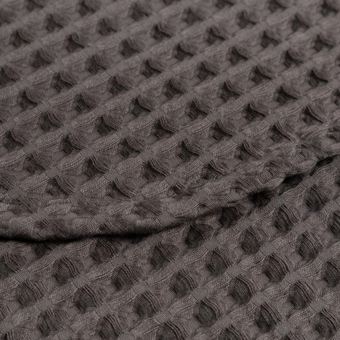 Полотенце уголок вафельное Крошка Я Полотенце уголок вафельное Крошка Я "Boho" 120х120 см, цвет светло-серый, 100%хлопок, 290 г/м2