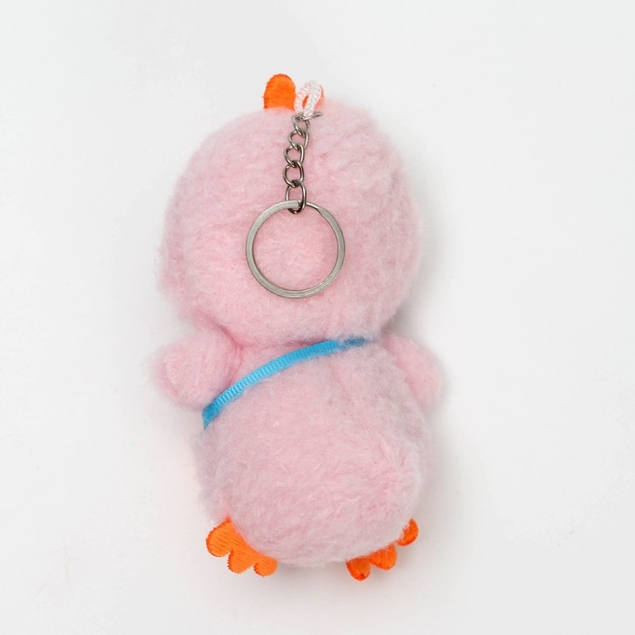 Мягкая игрушка «Утёнок», на брелоке, цвета МИКС Мягкая игрушка «Утёнок», на брелоке, цвета МИКС