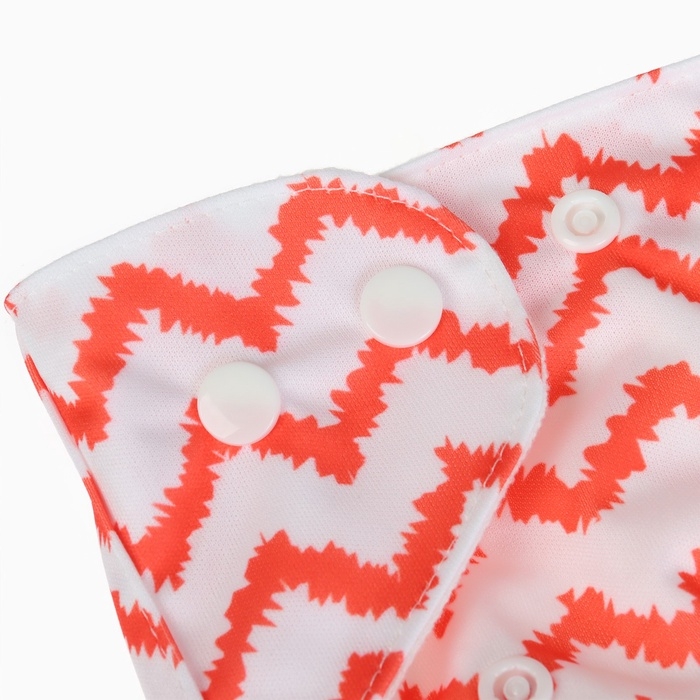 Набор многоразовых подгузников &laquo;Зигзаг&raquo; 3-15 кг, с вкладышами