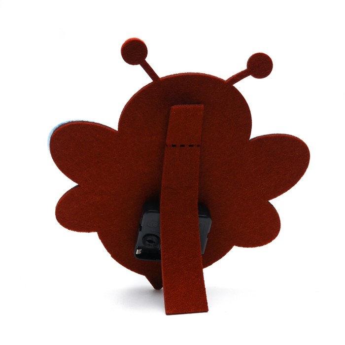 Часы настольные DIY Часы настольные DIY "Пчелка из фетра" детские, набор для творчества, 23 х 21 см, АА