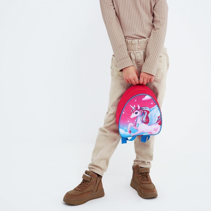 Деткий рюкзак с блокнотом «Единорожка», 23х20,5 см Деткий рюкзак с блокнотом «Единорожка», 23х20,5 см