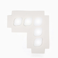 Коробка для капкейков и бенто-торта «С Новым годом!», шары, 25 х 25 х 10 см Коробка для капкейков и бенто-торта «С Новым годом!», шары, 25 х 25 х 10 см