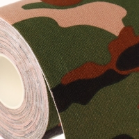Кинезио - тейп, 7,5 см &times; 5 м, цвет камуфляж