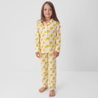 Пижама детская (рубашка и брюки) KAFTAN Duck, р-р 28 (86-92) Пижама детская (рубашка и брюки) KAFTAN Duck, р-р 28 (86-92)