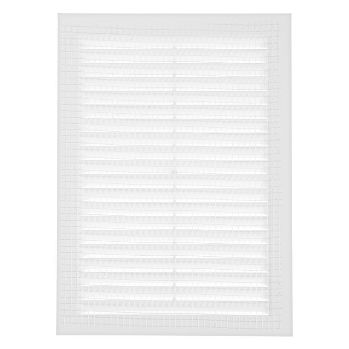 Решетка вентиляционная ZEIN Люкс Л135, 135 x 185 мм, с сеткой, неразъемная Решетка вентиляционная ZEIN Люкс Л135, 135 x 185 мм, с сеткой, неразъемная