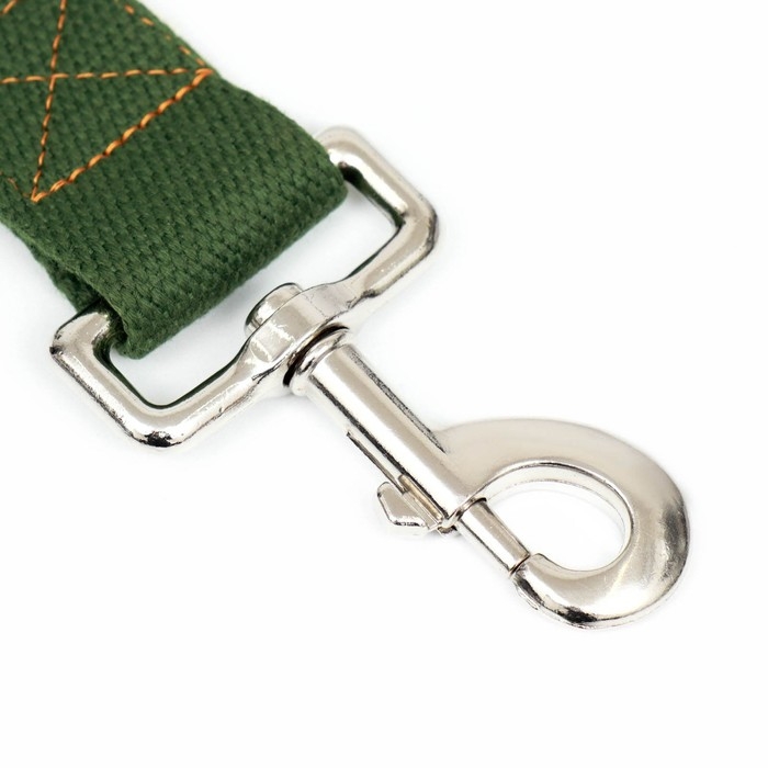 Поводок брезентовый 7 м х 3,5 см, хаки Поводок брезентовый 7 м х 3,5 см, хаки