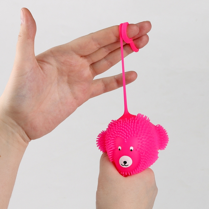 Мяч детский резиновый ёжка световой «Любовь», цвета МИКС , в шоубоксе Мяч детский резиновый ёжка световой «Любовь», цвета МИКС , в шоубоксе