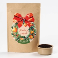 Новый год! Чай чёрный, пряный апельсин &laquo;Апельсиновый венок&raquo;, 50 г