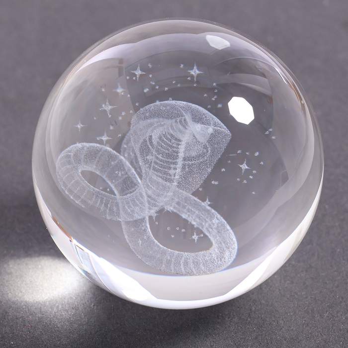 Светильник новогодний «Новый год! Золотая змея», символ года 2025 Светильник новогодний «Новый год! Золотая змея», символ года 2025